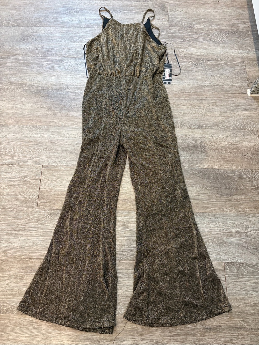 Gold Shimmer Jumpsuit